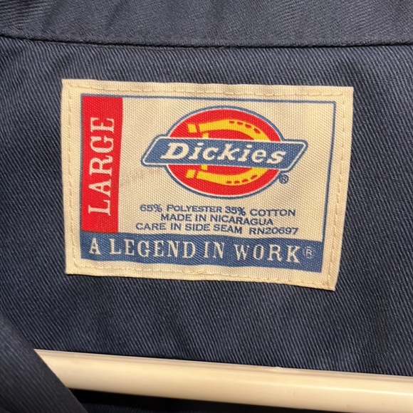 DICKIES Work Shirt (L) NEW - Picture 3 of 4